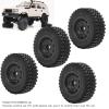 Honio RC Rubber Tire, 80mm Diameter High Stability Practical 4pcs RC Tire for MN86 RC Car view 4