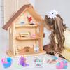 16 Pcs Miniature Dollhouse Cleaning Supplies Mini Bucket Mop Dust Pan Brush Broom Mini Housework Cute Cleaning Supplies Tools Miniature Furniture Dollhouse Decoration Accessories view 4