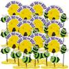 3D Save The Zom-Bees Tabletop Sign Craft Kit, Makes 12 view 1