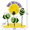 3D Save The Zom-Bees Tabletop Sign Craft Kit, Makes 12 view 2