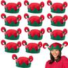 Fun Express Holiday Hat with Elf Legs, 12 Pieces view 1