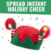 Fun Express Holiday Hat with Elf Legs, 12 Pieces view 3