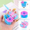 22 Pcs Miniature Dollhouse Cleaning Supplies Mini Bucket Mop Dust Pan Brush Broom Mini Housework Cute Cleaning Supplies Tools Miniature Furniture Dollhouse Decoration Accessories view 4