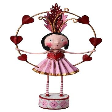 ESC Trading Lori Mitchell - Valentine's Day - Juggling Hearts - 15504