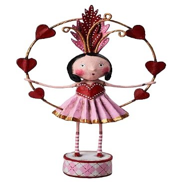 ESC Trading Lori Mitchell - Valentine's Day - Juggling Hearts - 15504