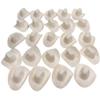 More Fiesta 24 Mini Cowboy Cowgirl Rodeo Hats, 2 Inches Size view 1