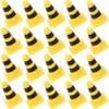 Kisangel 50pcs Roadblock Simulation Props Learning Toys for 4+ Year Olds Cognition Toys Traffic Sign Toys for Kids Road Sign Toy Kids Birthday Mini Cones Street Sign Toy Counting Cones view 1