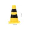 Kisangel 50pcs Roadblock Simulation Props Learning Toys for 4+ Year Olds Cognition Toys Traffic Sign Toys for Kids Road Sign Toy Kids Birthday Mini Cones Street Sign Toy Counting Cones view 2