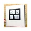 BAN.P Family Wedding Anniversary Baby Multi-Directional Photo Album 400 Pockets 6 Inch Holds Child Family Photos Album (Color : White, Size : 36x34x4.5cm) view 1