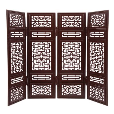 ibasenice Miniature Dollhouse Screen Decor Folding Panel Toy for Kids Classical Furniture Accessory for Mini Houses Desktop Decorative Mini Screen 11.02X7.48X0.19In