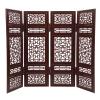 ibasenice Miniature Dollhouse Screen Decor Folding Panel Toy for Kids Classical Furniture Accessory for Mini Houses Desktop Decorative Mini Screen 11.02X7.48X0.19In view 1