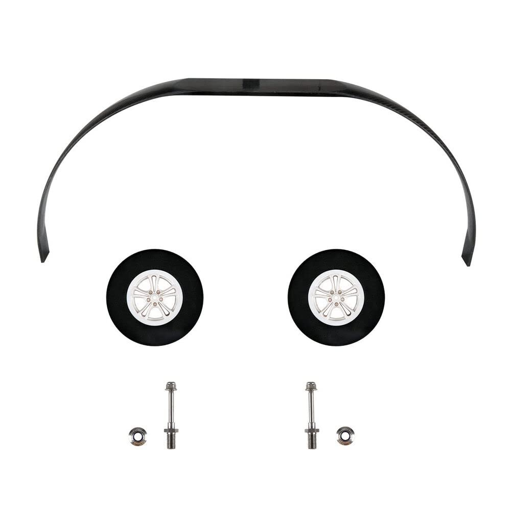 NOBRIM Landing Gear 300# 200CC Carbon Fiber Landing Gear with Wheels for RC Model 791 * 268 * 330 * 65mm