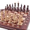 Beautiful Handcrafted Wooden Chess Set with Wooden Board and Handcrafted Chess Pieces - Gift idea Products (16" (40 cm) Brown) view 1