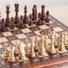 Beautiful Handcrafted Wooden Chess Set with Wooden Board and Handcrafted Chess Pieces - Gift idea Products (16" (40 cm) ORN) view 1