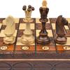 Beautiful Handcrafted Wooden Chess Set with Wooden Board and Handcrafted Chess Pieces - Gift idea Products (16" (40 cm) ORN) view 4