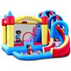 Causeair Giant Inflatable Bounce House with Water Slide,Wet & Dry Use,Basketball Hoop,Climbing Wall,Heavy Duty GFCI Blower,Bouncy Castle with Ball Pit view 1