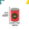 TORMEN Soft Foam Target Cans Target Soft Bullet Targets Dart Foam Toy Gun Shoot Kid Toy Game Gift (12 Pcs) view 2