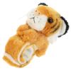 Kisangel 1pc Slap Bracelets Huggables Plush Animals Slap Band Wrist Huggers Animals for Kids Birthday Party Supply(Brown Tiger) view 3