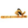 Kisangel 1pc Slap Bracelets Huggables Plush Animals Slap Band Wrist Huggers Animals for Kids Birthday Party Supply(Brown Tiger) view 4