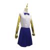 AwwwCos Cosplay Costume Sailor School Women Dress Uniform Suit Shirt Skirt Bow Halloween Outfits view 3