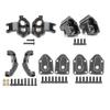 UTB18 Axle Portal Covers, Brass Counter Weight Axle Housing Black Coating for Axial RC Crawler 1/18 UTB18 Capra Unlimited Trail Buggy RTR Upgrade Part view 1