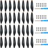 32Pcs Propellers for DJI Mini 3 Replacement Prop Blades Low Noise Accessories for DJI Mini 3 Drone Accessories Exclusive Screws & Screwdrivers Orange Tips view 1