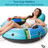 Jasonwell Inflatable River Tube Float - Heavy Duty River Float Pool Floats Lake Premium Water Tubes for Floating Recreational River Raft Lounge Floaties with 2 Cup Holders for Adult view 2