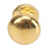 Keenso Dollhouse Door Handle Knobs, 8pcs 1:12 Scale Rustproof Metal Dollhouse Pull Handle Dollhouse Accessories (Gold) view 3