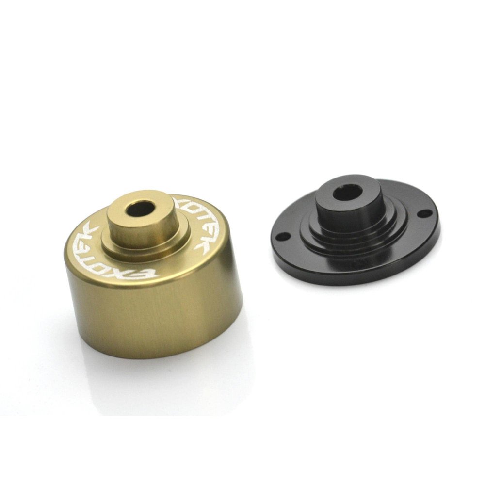 EXOTEK RACING LLC Tenacity Lasernut Heavy Duty Diff Case Alloy Cap Hard Anodized ETK2109 Electric Car/Truck Option Parts