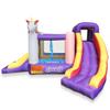 Cloud 9 Inflatable Unicorn Bounce House with Blower, Bouncer for Kids with Two Slides and Large Jumping Area view 3