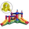 Cloud 9 Inflatable Castle Bounce House with Blower, Bouncer for Kids with Two Slides and Jumping Areas view 2