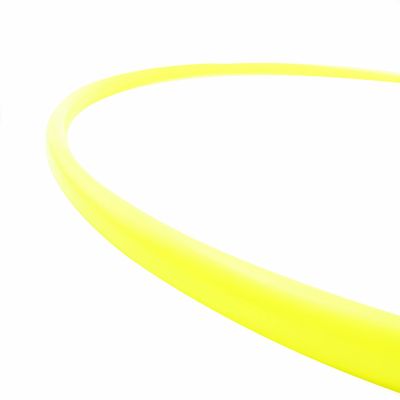 5/8" Adult Polypro Hula Hoop | Performance and Dance Hoop (UV Yellow, 30 Inch Diameter)