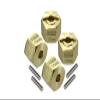 GPM Upgrades Brass Hex Adapters (12X10MM) for 1/18 UTB18 Capra 4WD Unlimited Trail Buggy (AXI01002) Rc Cars view 1