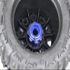 GPM Upgrades Pro-Line 8X32 To 17MM 1/2 Offset Aluminum 7075T-6 Hex Adapters For Pro-Line 8X32 3.8 Removable Wheels #6353-00/#6345-00 Rc Cars (blue*2) view 2