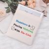 MNIGIU Funny Mahjong Bag with Pocket Mahjong Lover Gift Board Game Fan Gift view 4