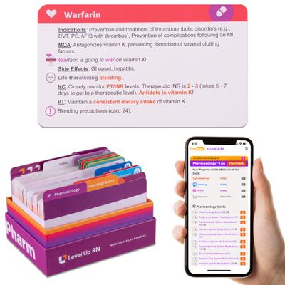 Pharmacology Flash Cards No Fluff Nursing School Essentials for Students 2026 NCLEX ATI HESI Review LPN RN Flash Cards (223 Cards)