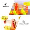 ibasenice Balance Scale Toy for Kids 12.8 Inch Educational Math Learning Tool with Creative Assembly for Hand-Eye Coordination and Cognitive Development view 2