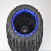 GPM Upgrades X-Maxx Aluminum 7075-T6 Inside & Outside Tyre Bead 2763-21 4.3 Inch Tyre Rc Cars (Blue*2) view 3