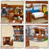 JMBricklayer Medieval 30108 House Building Sets for Adults - Creative Tavern Medieval Castle Construction Toys, Collectible Display Model Kits, Office or Room Decor Gifts for Adult view 4