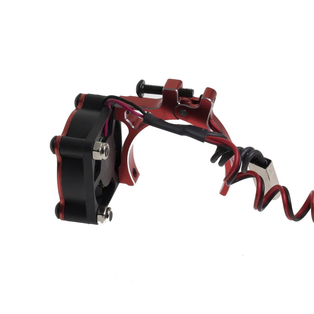 MOOKEENONE RC Car Metal Motor Cooling Fan Model Car DIY Replacement for TRX4 for SCX10 Accessories