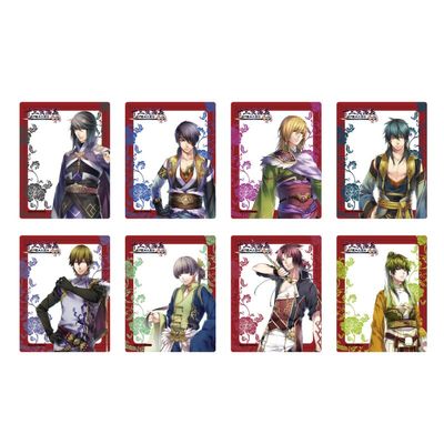13 Enforcement Gi Tsuki Sangokuden 1 2 02 Blind [8 Types in Total] [Official Illustration] Acrylic Cards Box of 8