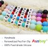 Personalized Multicolor Stroller Clip with Name (Red) view 2