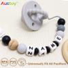 Personalized Multicolor Stroller Clip with Name (Red) view 3