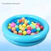 CALIDAKA Inflatable Swimming Pools for 0-3 Years, Inflatable Kiddie Paddling Pools, Blow Up Large Lounge Pools for Kids, Babies,Outdoor Inflatable Swimming Pool (Blue) view 2