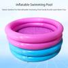 CALIDAKA Inflatable Swimming Pools for 0-3 Years, Inflatable Kiddie Paddling Pools, Blow Up Large Lounge Pools for Kids, Babies,Outdoor Inflatable Swimming Pool (Blue) view 4