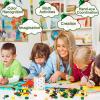 JUNEBRUSHS Erasers for Kids, 150Pcs St. Patrick's Mini Erasers Cute Pencil Erasers Shamrocks Erasers for Kids Bulk School Classroom Prizes Homework Rewards Party Favors view 4