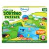 Skillmatics Wooden Sorting Puzzles - 3-in-1 Learning Toy, Animal Puzzles for Toddlers & Preschoolers, Educational Toy, Gifts for Boys and Girls Ages 2, 3, 4, 5 view 1