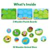 Skillmatics Wooden Sorting Puzzles - 3-in-1 Learning Toy, Animal Puzzles for Toddlers & Preschoolers, Educational Toy, Gifts for Boys and Girls Ages 2, 3, 4, 5 view 3