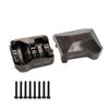 CODA RACING 2Pcs Brass Diff Cover Front&Rear Axles Housing Cover for 1/10 RC Crawler Car TRX4 Upgrade Parts-Replaces Part 8280 view 1
