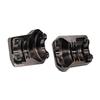 CODA RACING 2Pcs Brass Diff Cover Front&Rear Axles Housing Cover for 1/10 RC Crawler Car TRX4 Upgrade Parts-Replaces Part 8280 view 3